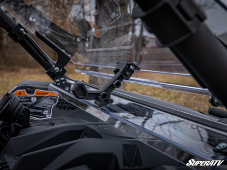 Can-Am Maverick X3 Clear Flip Windshield
