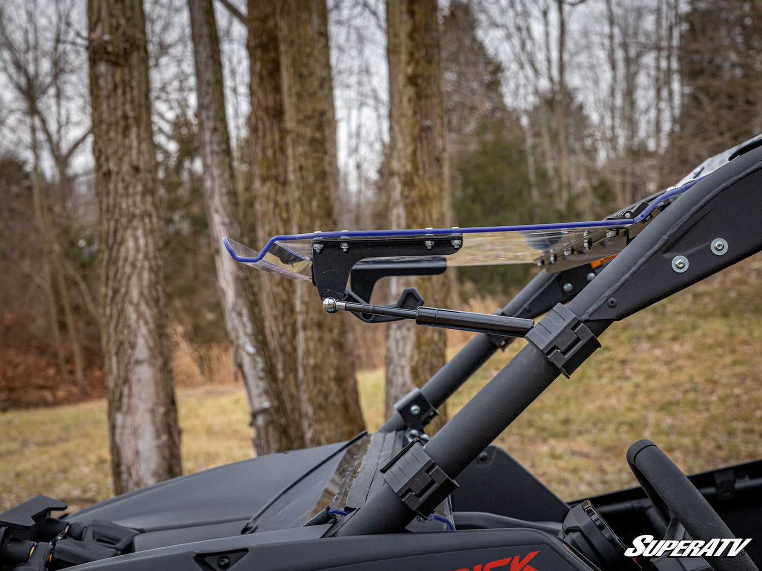 Photo of SuperATV Can-Am Maverick X3 Flip Windshield by SuperATV - Premium Windshields for UTVs / Side by Sides