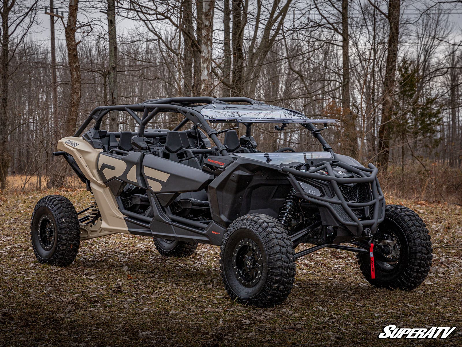 Can-Am Maverick X3 Clear Flip Windshield