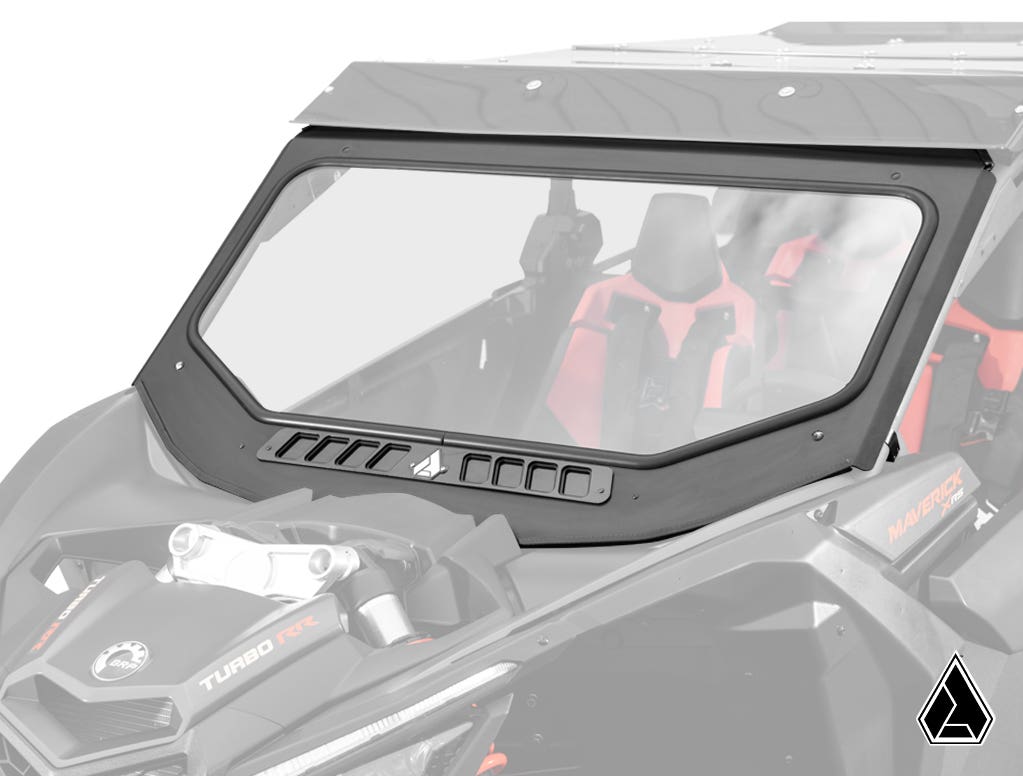 Photo of Assault Industries Can-Am Maverick X3 Glass Windshield by Assault Industries - Premium Windshields for UTVs / Side by Sides