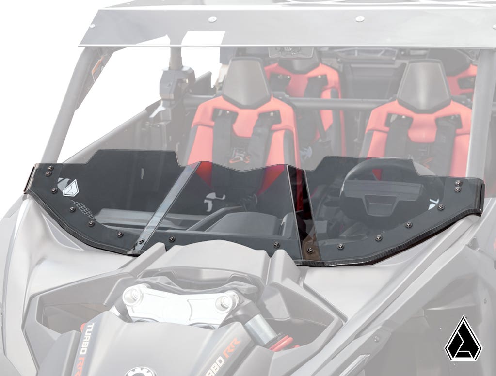 Photo of Assault Industries Can-Am Maverick X3 Half Windshield by Assault Industries - Premium Windshields for UTVs / Side by Sides