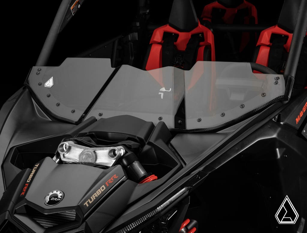 Photo of Assault Industries Can-Am Maverick X3 Half Windshield by Assault Industries - Premium Windshields for UTVs / Side by Sides