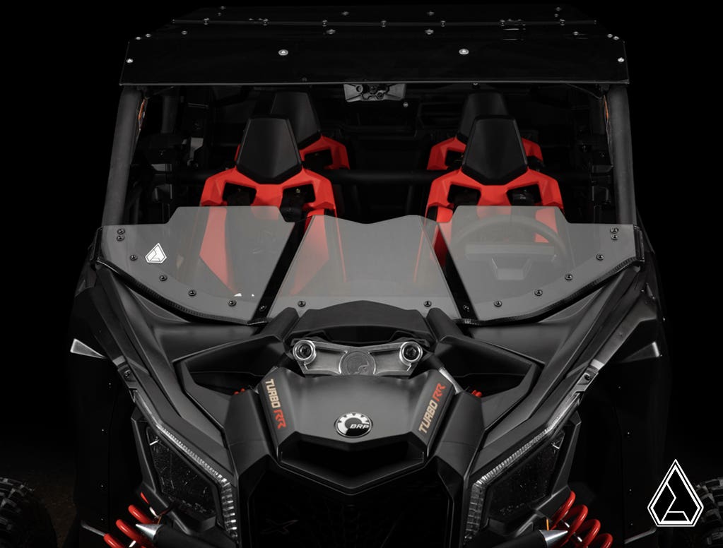 Photo of Assault Industries Can-Am Maverick X3 Half Windshield by Assault Industries - Premium Windshields for UTVs / Side by Sides