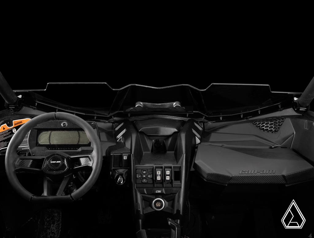 Photo of Assault Industries Can-Am Maverick X3 Half Windshield by Assault Industries - Premium Windshields for UTVs / Side by Sides