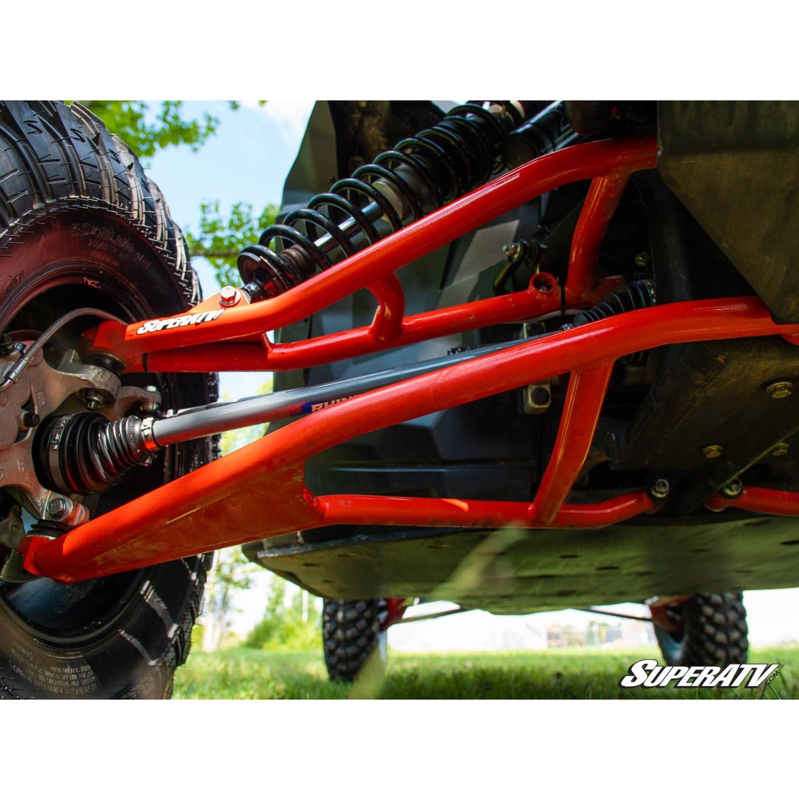 Photo of Can Am X3 Long Travel Kit (Red) by SuperATV - Premium Long Travel Suspension Kits for UTVs / Side by Sides