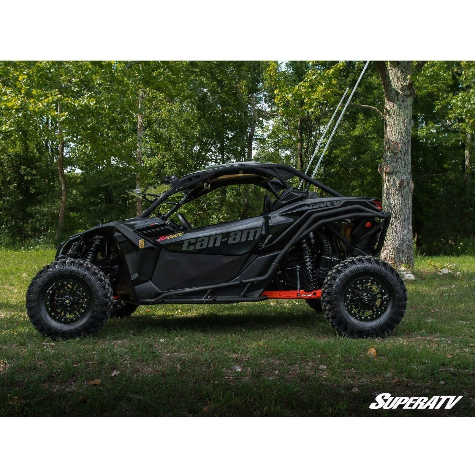 Photo of Can Am X3 Long Travel Kit (Red) by SuperATV - Premium Long Travel Suspension Kits for UTVs / Side by Sides