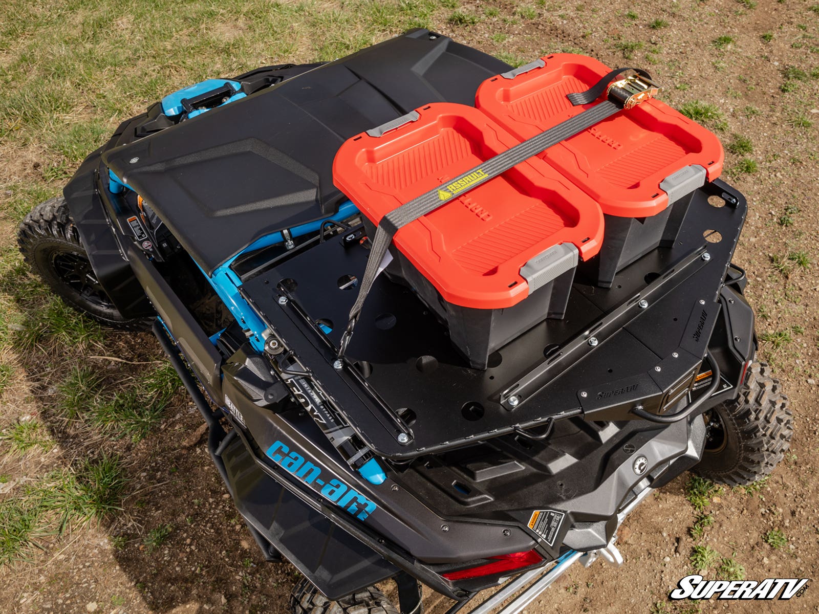 Photo of SuperATV Can-Am Maverick X3 Cargo Rack Alpha by SuperATV - Premium Mounts for UTVs / Side by Sides