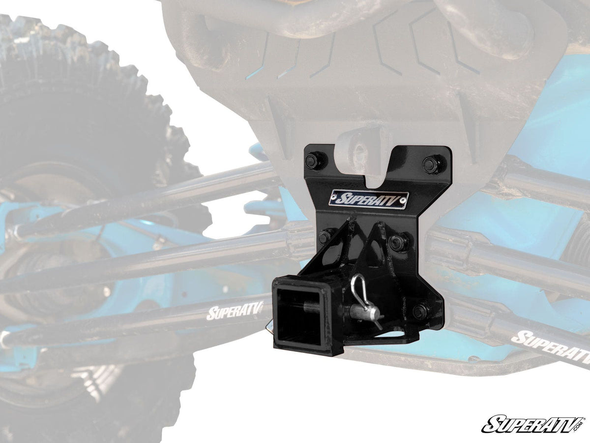 Photo of SuperATV Can-Am Maverick X3 Rear Receiver Hitch by SuperATV - Premium Receivers & Hitches for UTVs / Side by Sides