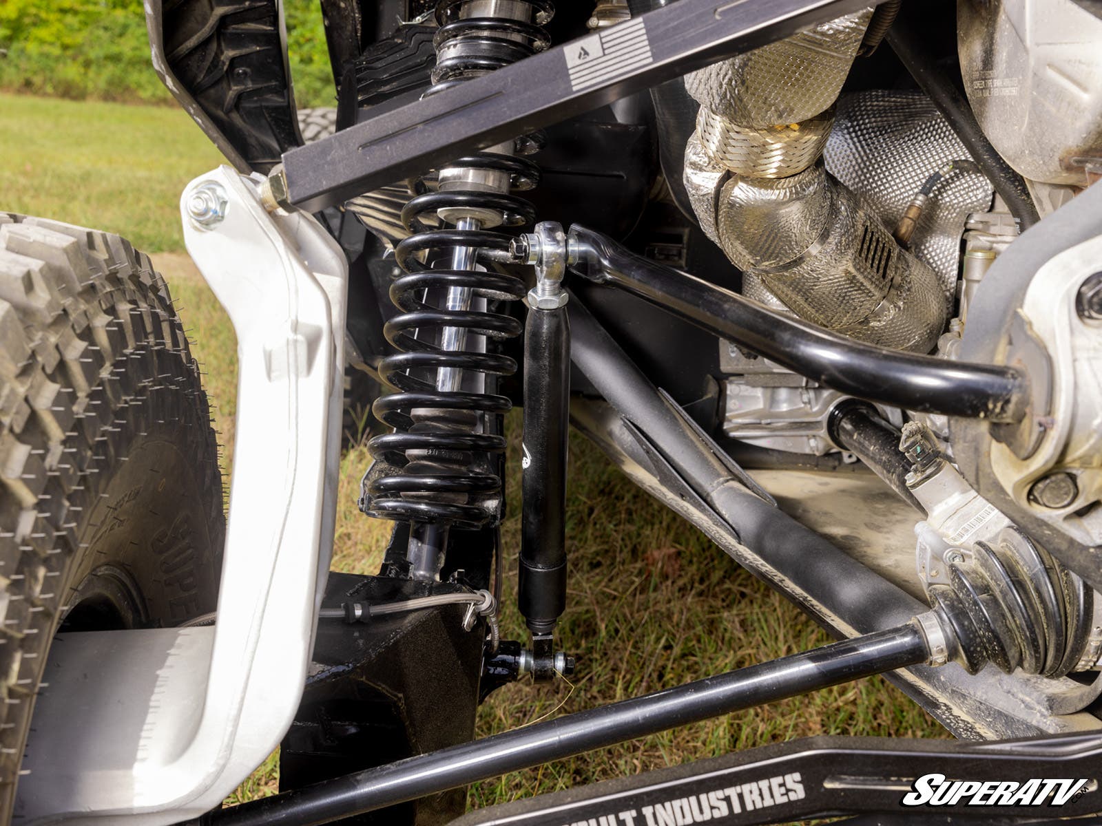 Photo of SuperATV Can-Am Maverick R Sway Bar Shock by SuperATV - Premium Sway Bars & Links for UTVs / Side by Sides