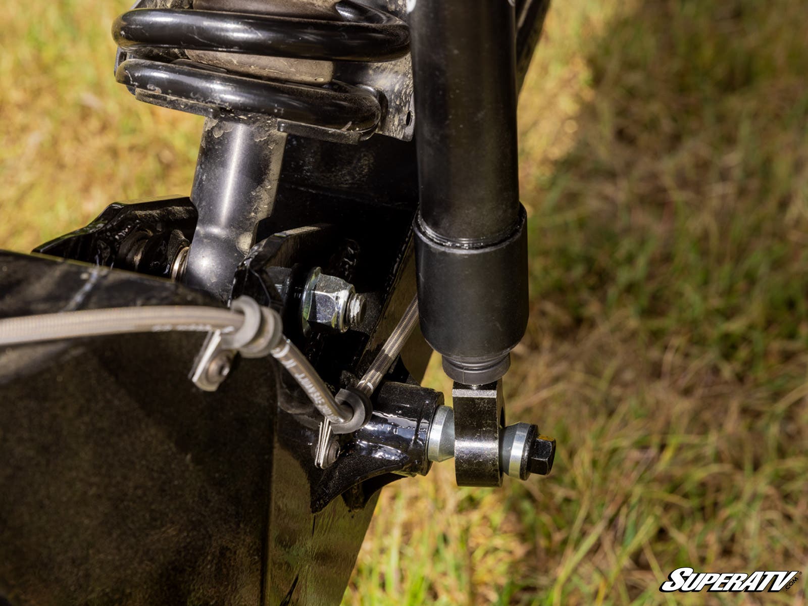 Photo of SuperATV Can-Am Maverick R Sway Bar Shock by SuperATV - Premium Sway Bars & Links for UTVs / Side by Sides