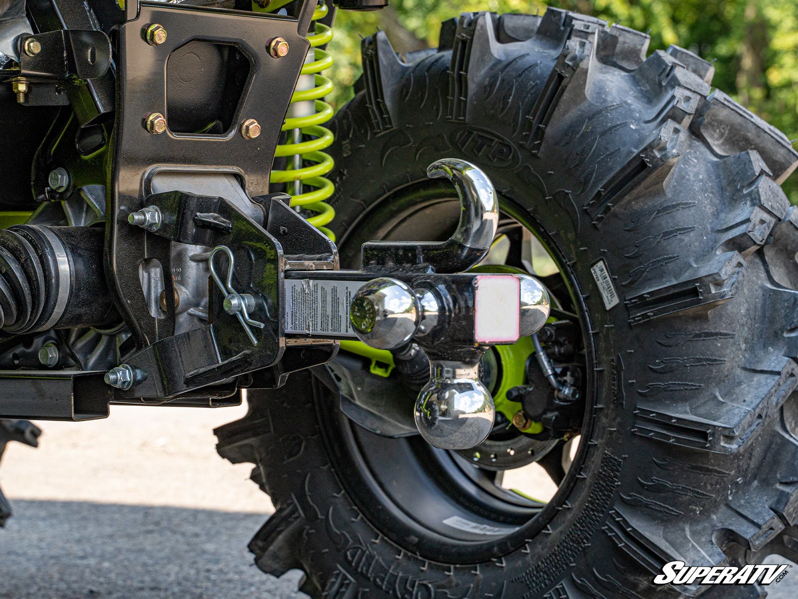 Photo of SuperATV Can-Am Outlander Rear Receiver Hitch by SuperATV - Premium Receivers & Hitches for UTVs / Side by Sides