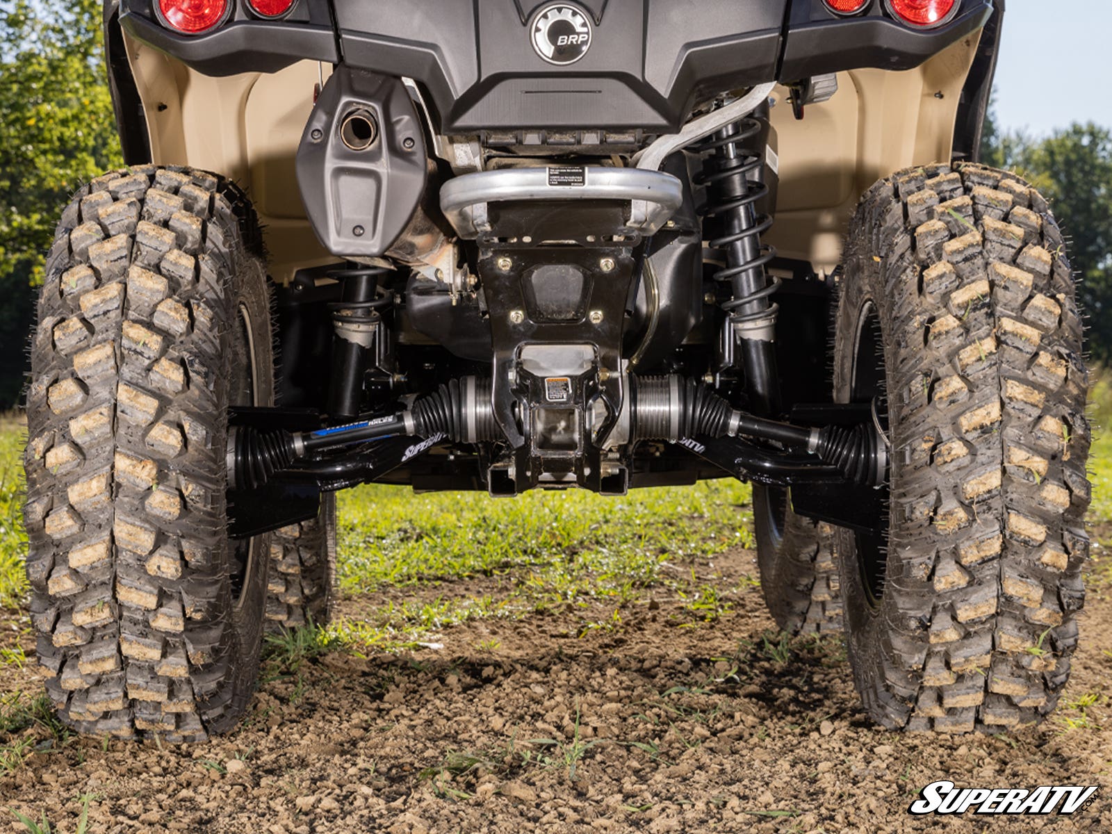Photo of SuperATV Can-Am Renegade High-Clearance 2" Rear Offset Trailing Arms by SuperATV - Premium Trailing Arms & Trailing Arm Guards for UTVs / Side by Sides
