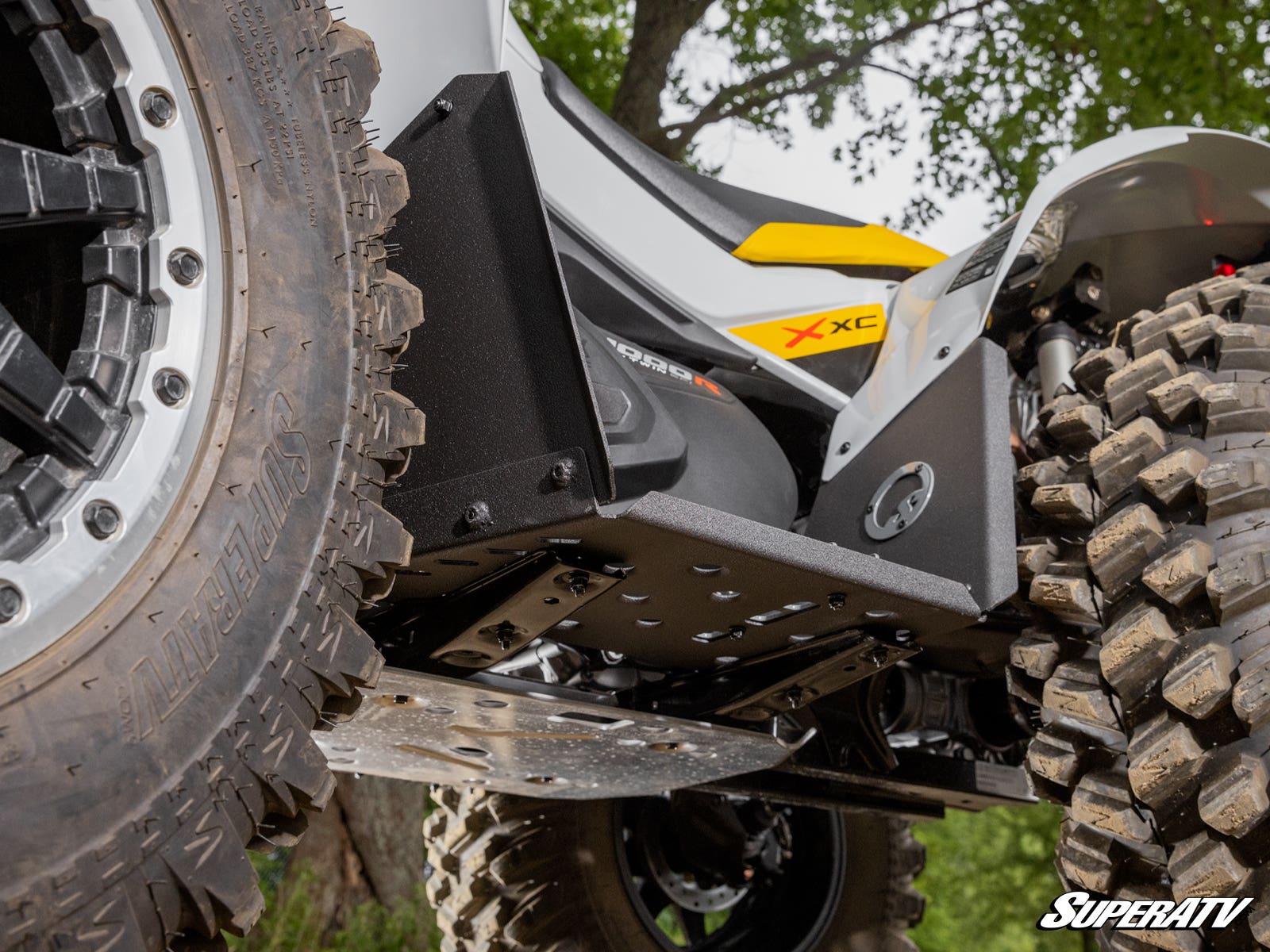 Photo of SuperATV Can-Am Renegade Footwells by SuperATV - Premium Body for UTVs / Side by Sides