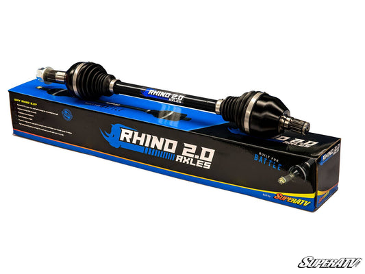 Photo of SuperATV Can-Am Maverick X3 Heavy-Duty Axle—Rhino 2.0 by SuperATV - Premium Axles for UTVs / Side by Sides