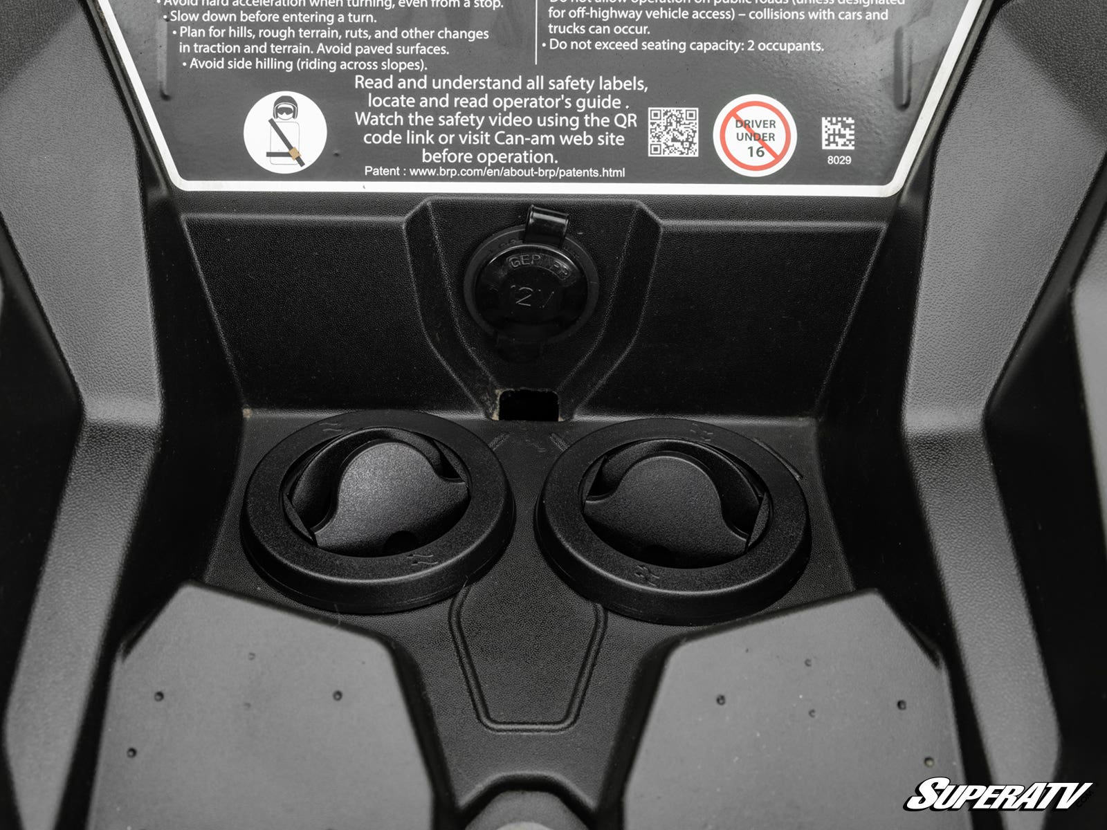 Photo of SuperATV Can-Am Commander In-Dash Cab Heater by SuperATV - Premium Heaters for UTVs / Side by Sides