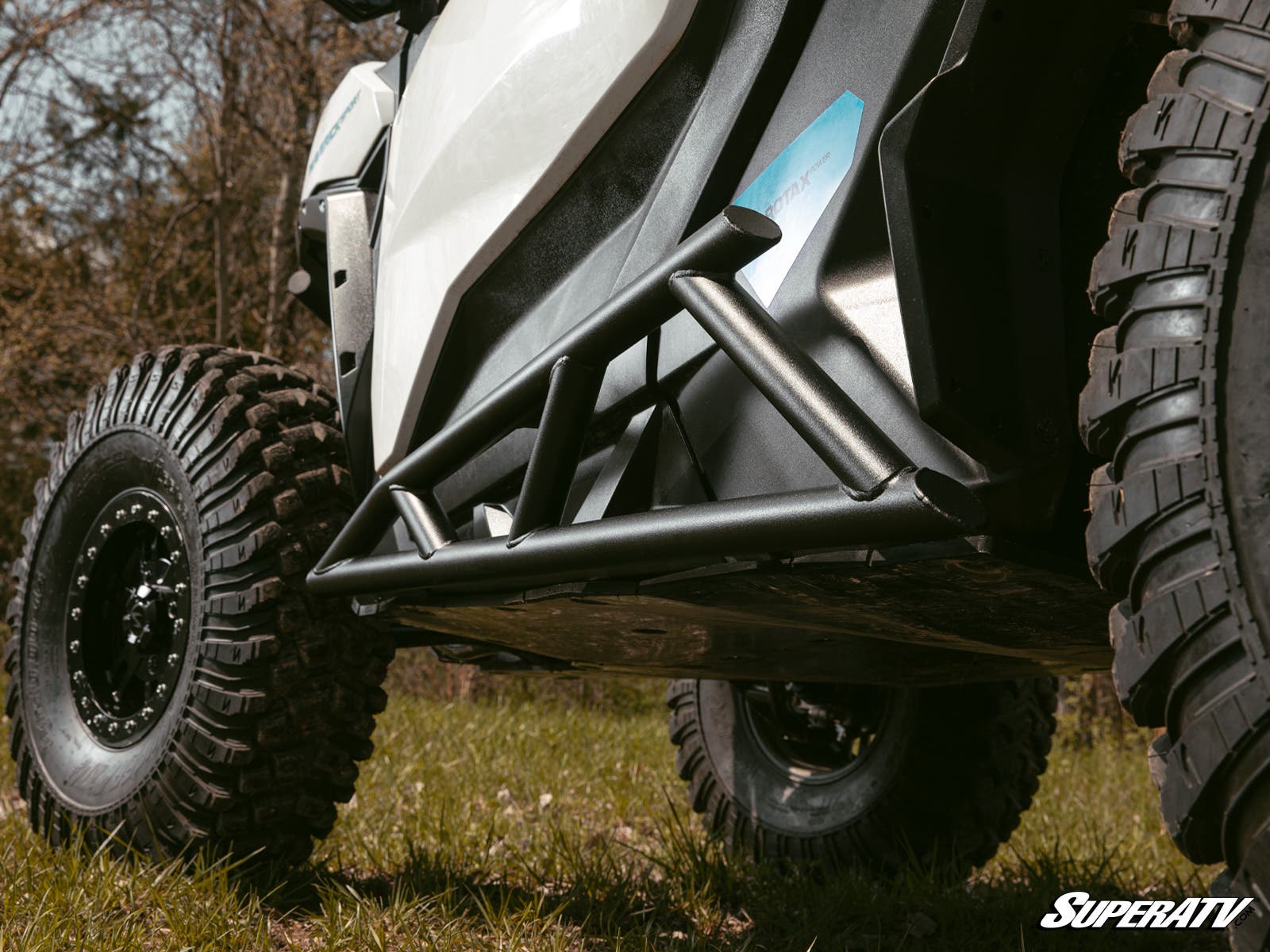Photo of SuperATV Can-Am Maverick Trail Nerf Bars by SuperATV - Premium Nerf Bars for UTVs / Side by Sides