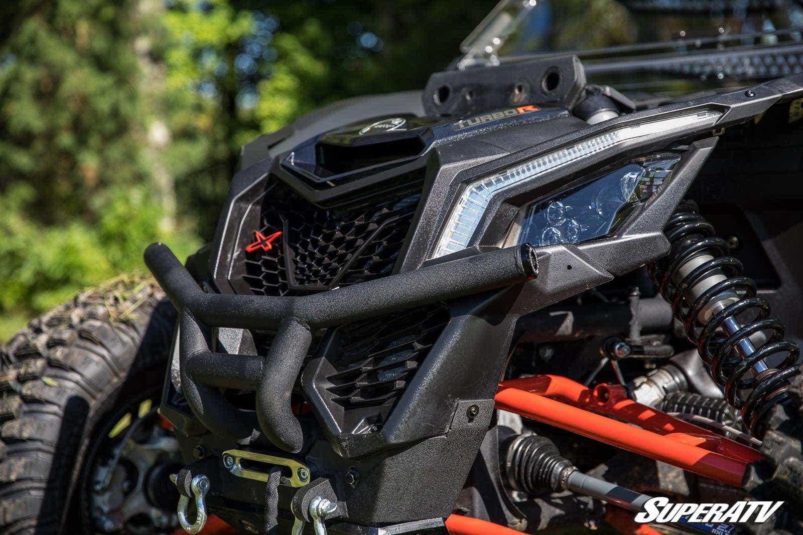 Photo of SuperATV Can-Am Maverick X3 Winch Ready Front Bumper by SuperATV - Premium Bumpers for UTVs / Side by Sides