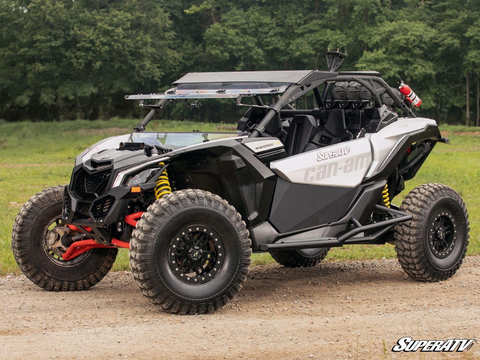 Photo of SuperATV Can-Am Maverick X3 Tree Kickers by SuperATV - Premium Nerf Bars for UTVs / Side by Sides