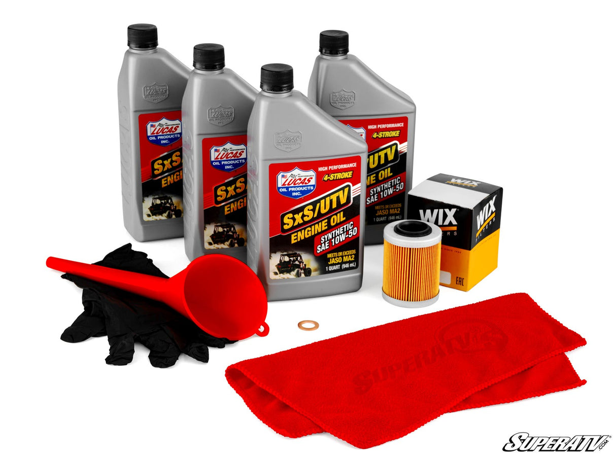 SuperATV Up & Running Can-Am Maverick X3 Oil Change Kit