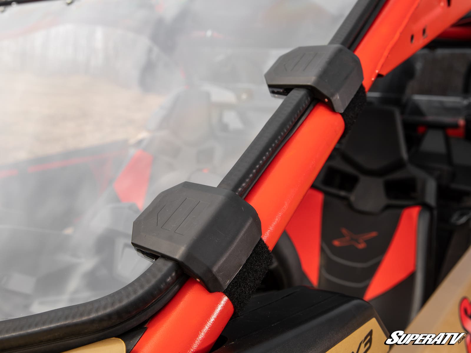 Photo of SuperATV Can-Am Maverick X3 Vented Full Windshield by SuperATV - Premium Windshields for UTVs / Side by Sides
