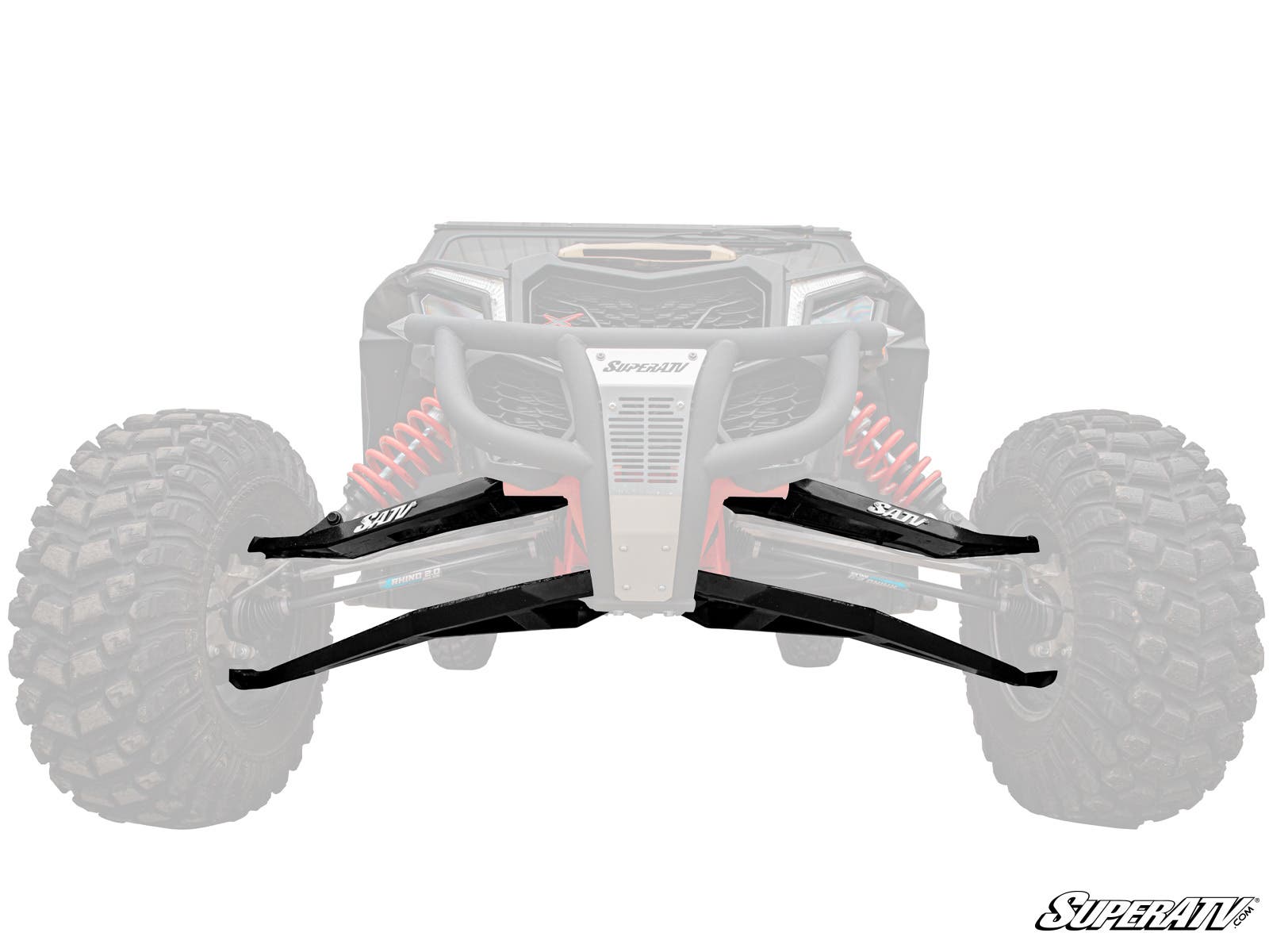 Photo of SuperATV Can-Am Maverick X3 Sidewinder A-Arms—1.5” Forward Offset by SuperATV - Premium A-Arms & Control Arms for UTVs / Side by Sides
