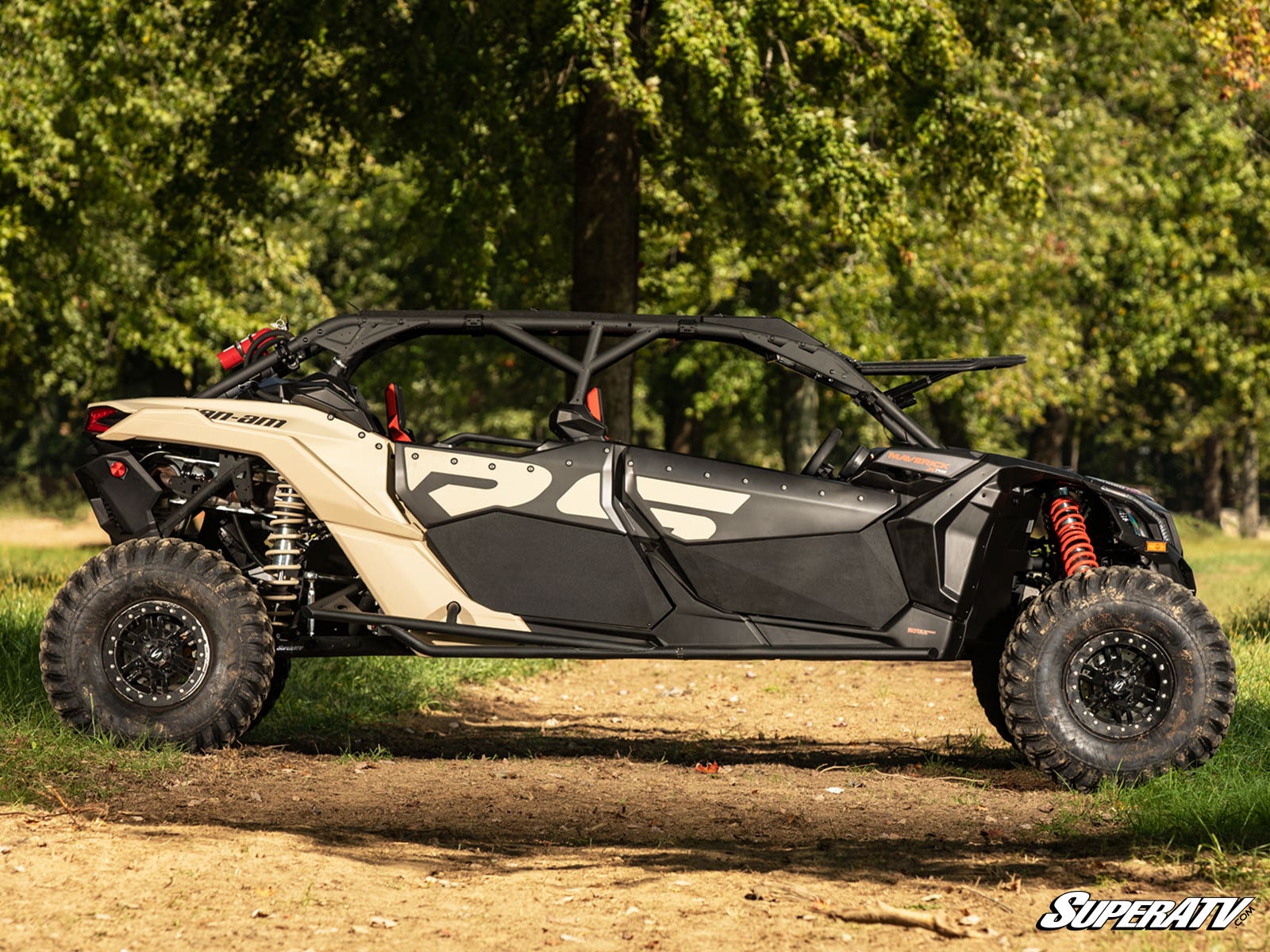 Photo of SuperATV Can-Am Maverick X3 MAX Tree Kickers by SuperATV - Premium Nerf Bars for UTVs / Side by Sides