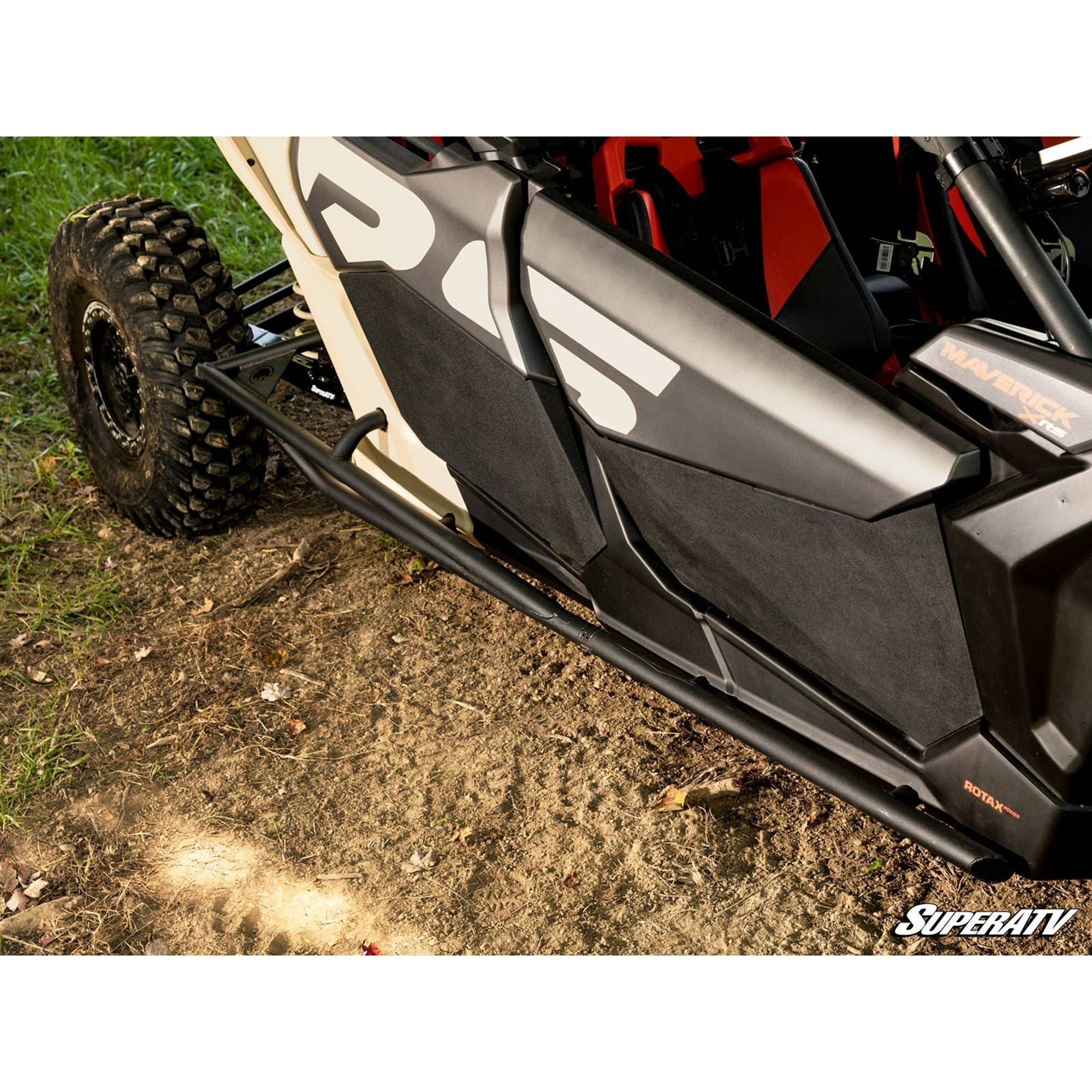 Photo of Can Am X3 MAX Tree Kickers by SuperATV - Premium Nerf Bars for UTVs / Side by Sides