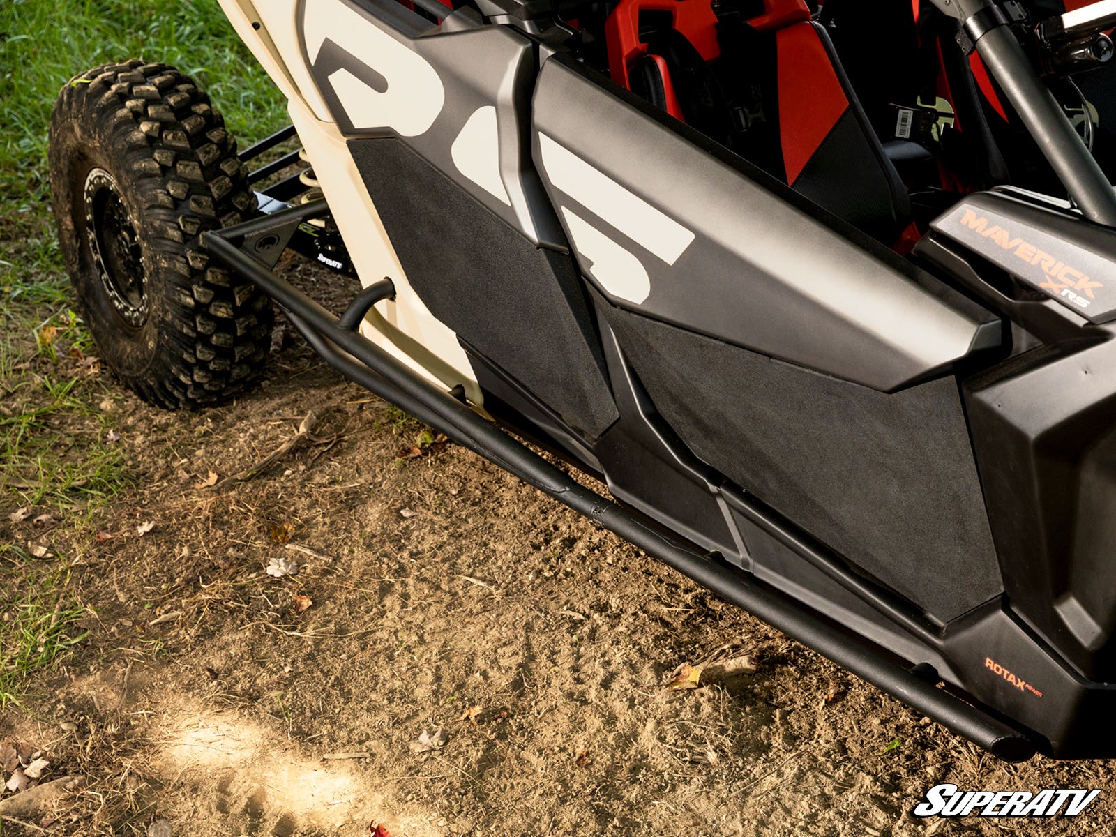 Photo of SuperATV Can-Am Maverick X3 MAX Tree Kickers by SuperATV - Premium Nerf Bars for UTVs / Side by Sides