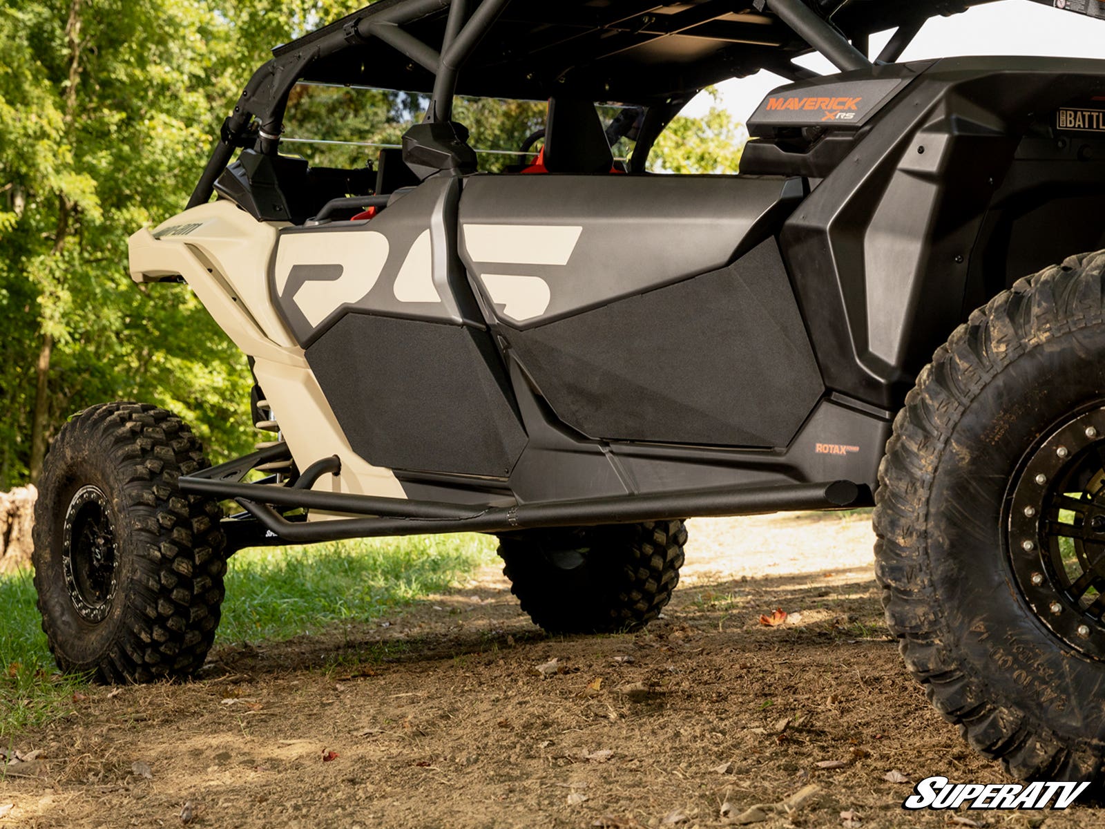 Photo of SuperATV Can-Am Maverick X3 MAX Tree Kickers by SuperATV - Premium Nerf Bars for UTVs / Side by Sides