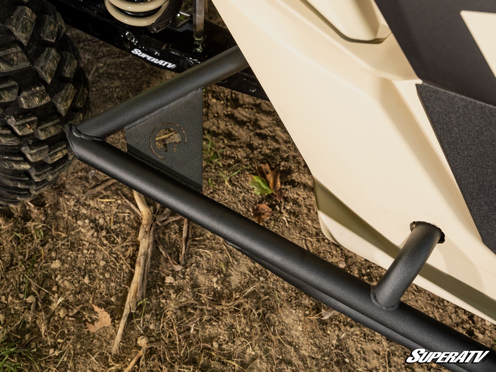 Photo of SuperATV Can-Am Maverick X3 MAX Tree Kickers by SuperATV - Premium Nerf Bars for UTVs / Side by Sides