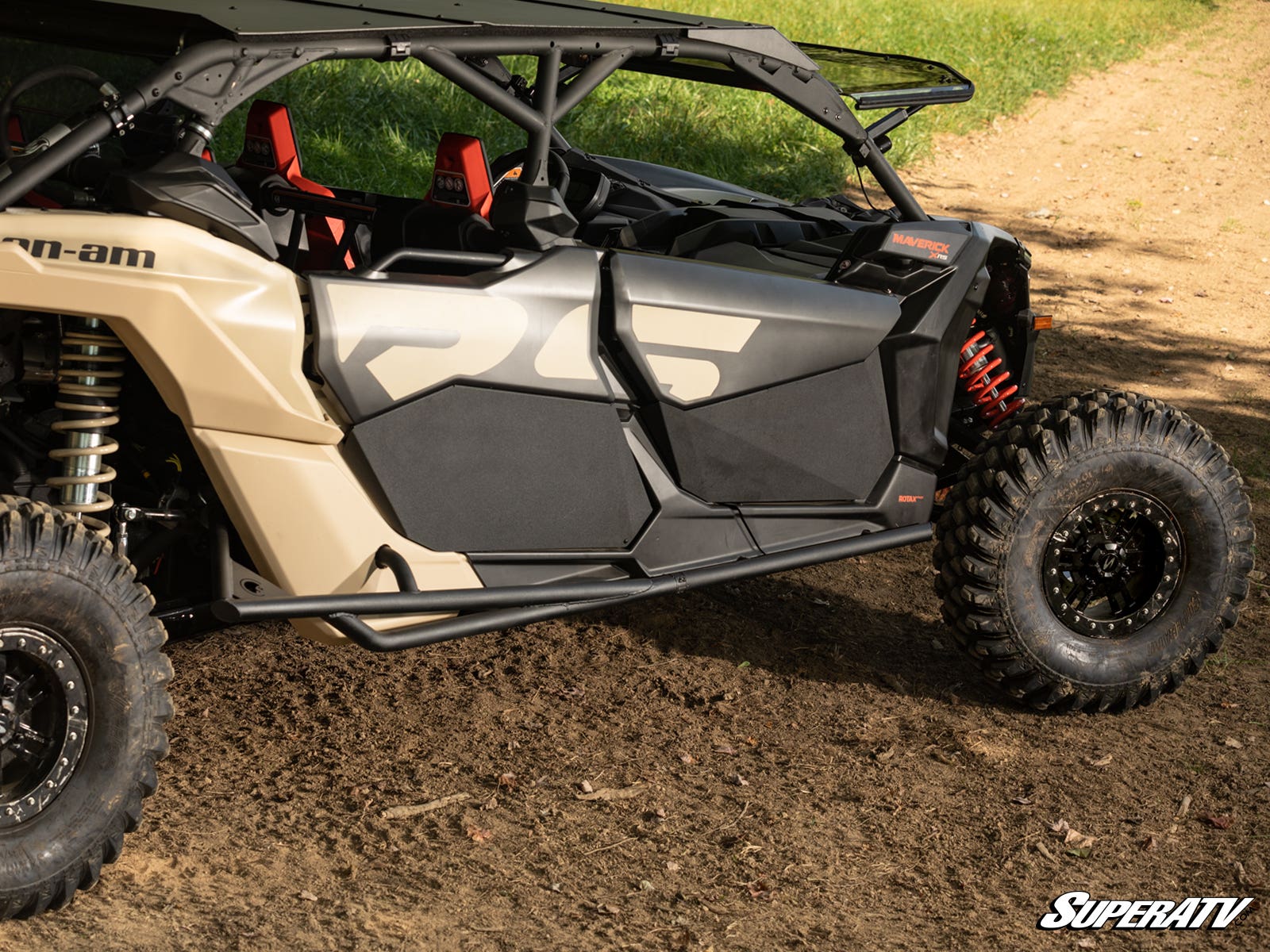 Photo of SuperATV Can-Am Maverick X3 MAX Tree Kickers by SuperATV - Premium Nerf Bars for UTVs / Side by Sides