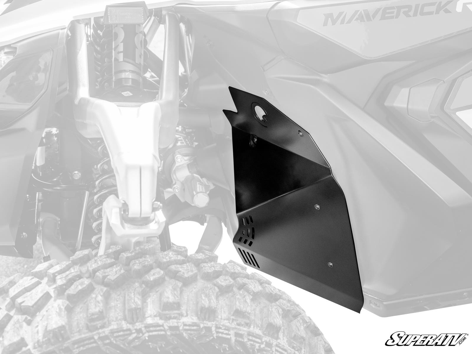 Photo of SuperATV Can-Am Maverick R Front Inner Fender Guards by SuperATV - Premium Fenders & Fender Guards for UTVs / Side by Sides