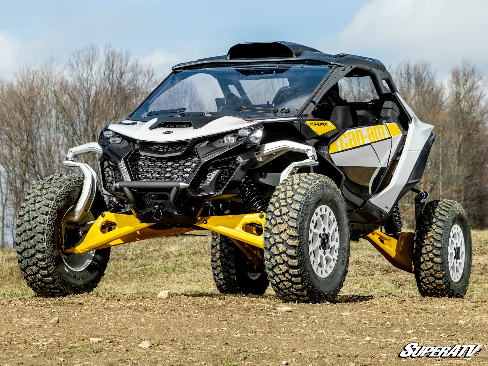 Photo of SuperATV Can-Am Maverick R Front Inner Fender Guards by SuperATV - Premium Fenders & Fender Guards for UTVs / Side by Sides