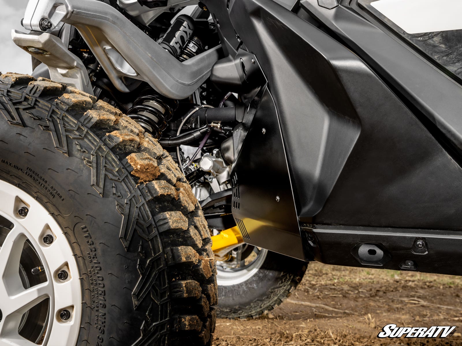 Photo of SuperATV Can-Am Maverick R Front Inner Fender Guards by SuperATV - Premium Fenders & Fender Guards for UTVs / Side by Sides