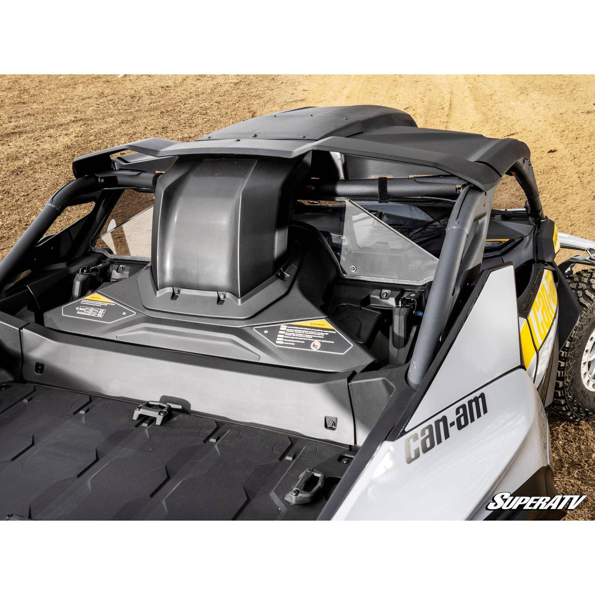 Can Am Maverick R Scratch Resistant Rear Windshield