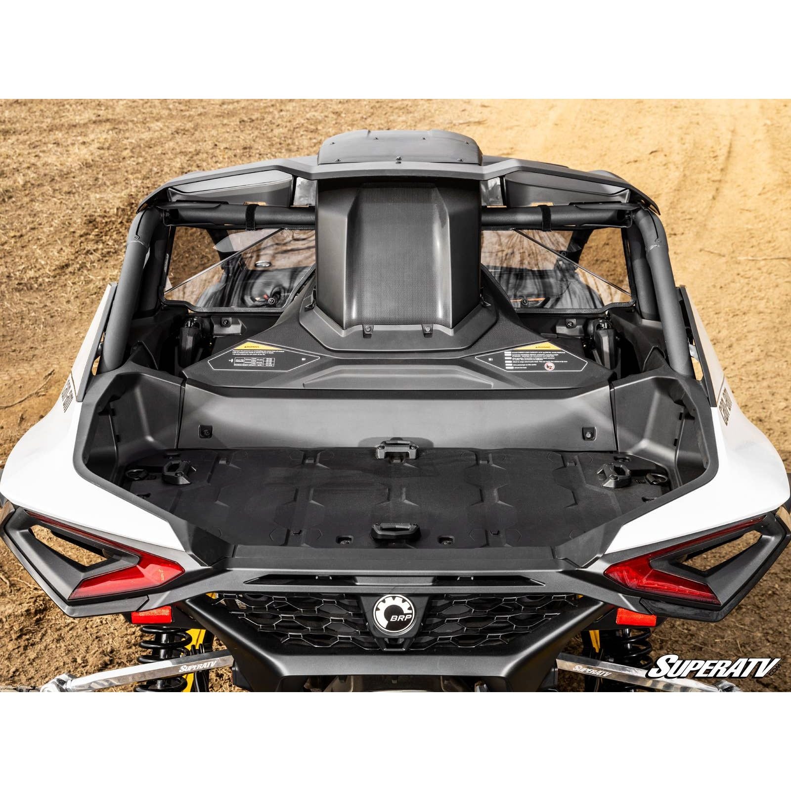 Can Am Maverick R Scratch Resistant Rear Windshield