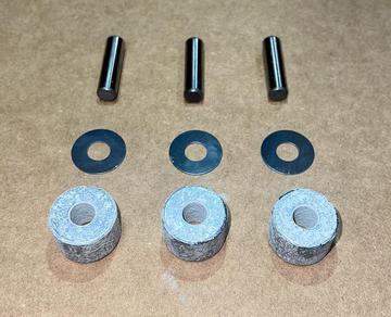 Photo of (Three) Can Am Secondary Clutch Rollers by Hunterworks - Premium for UTVs / Side by Sides