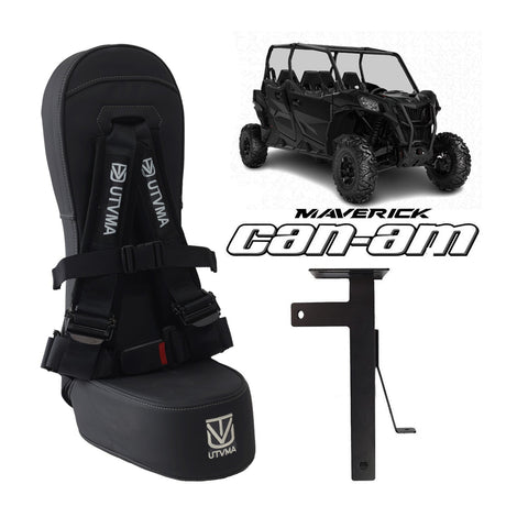 Photo of Maverick Sport MAX Bump Seat (2019-2025) Front or Rear by UTV Mountain Accessories - Premium Bump Seat for UTVs / Side by Sides