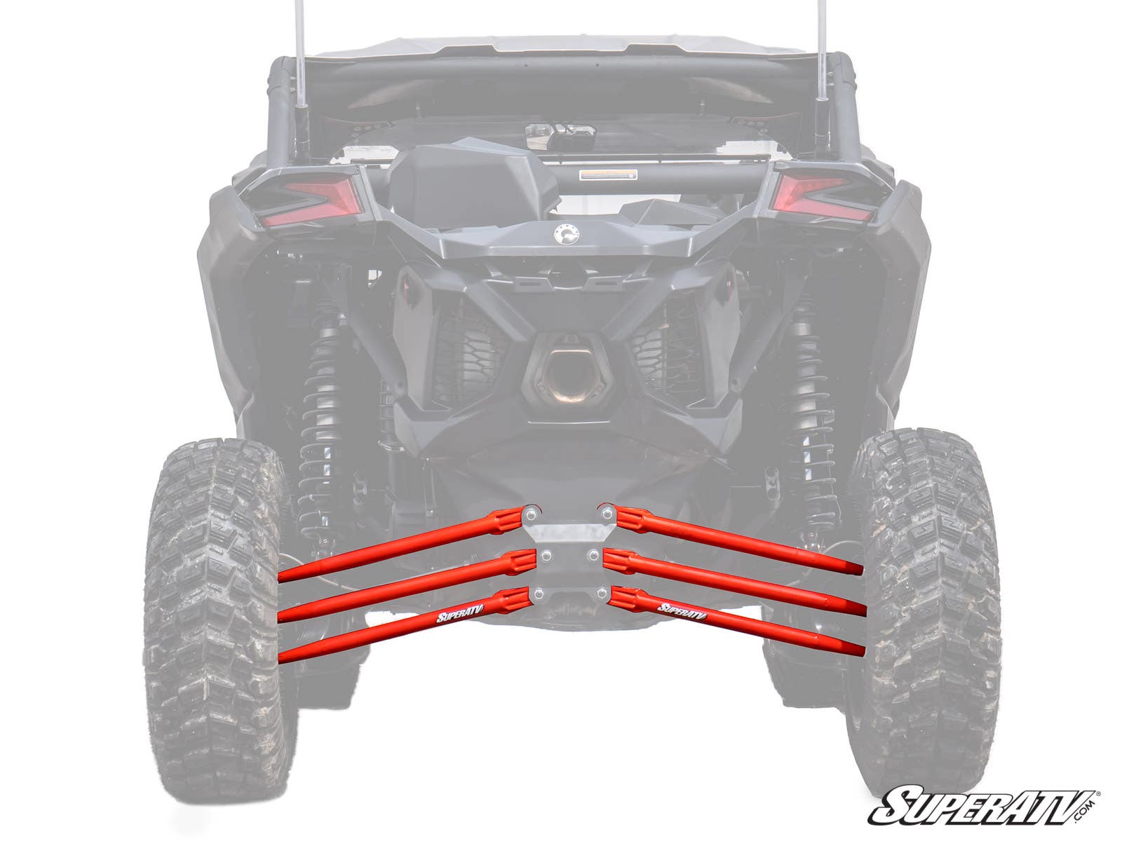 Photo of SuperATV Can-Am Maverick X3 Tubed Radius Arms by SuperATV - Premium Radius Rods & Plates for UTVs / Side by Sides
