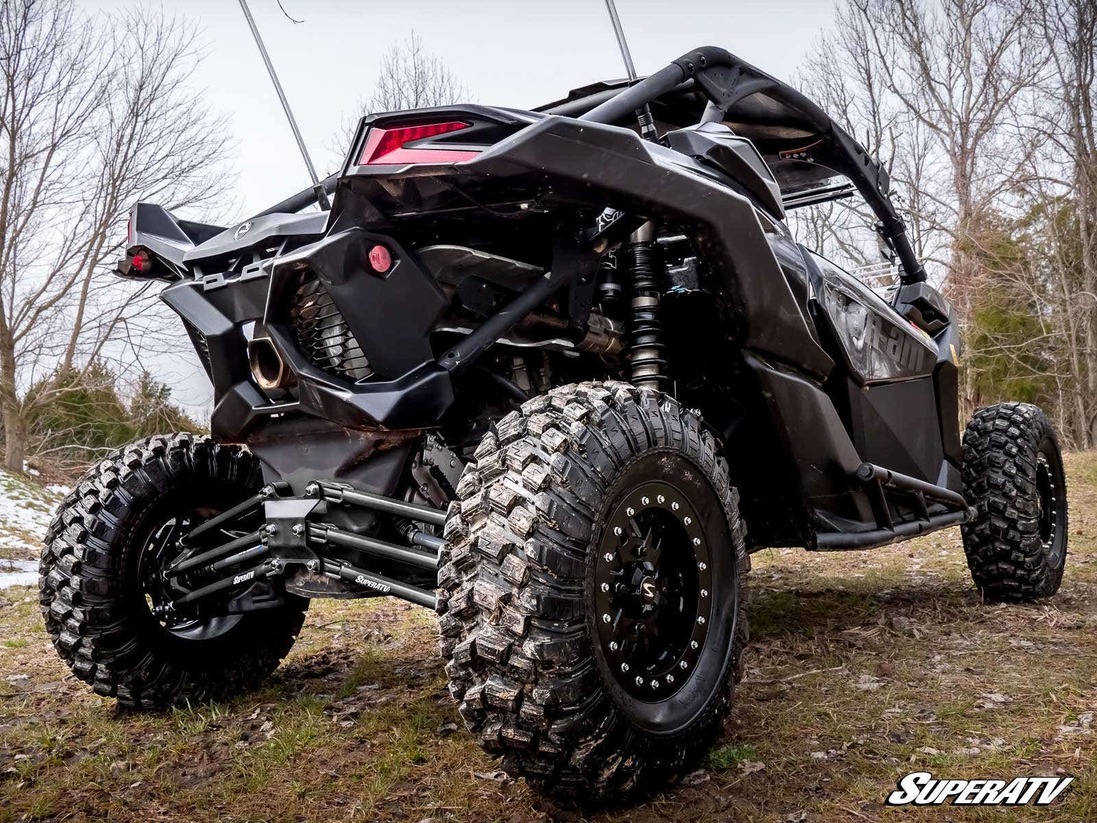 Photo of SuperATV Can-Am Maverick X3 Tubed Radius Arms by SuperATV - Premium Radius Rods & Plates for UTVs / Side by Sides