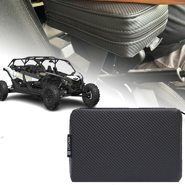 Photo of UTVMA Maverick X3 MAX Armrest with Bracket (2017-2024) by UTV Mountain Accessories - Premium Door Bags & Door Accessories for UTVs / Side by Sides