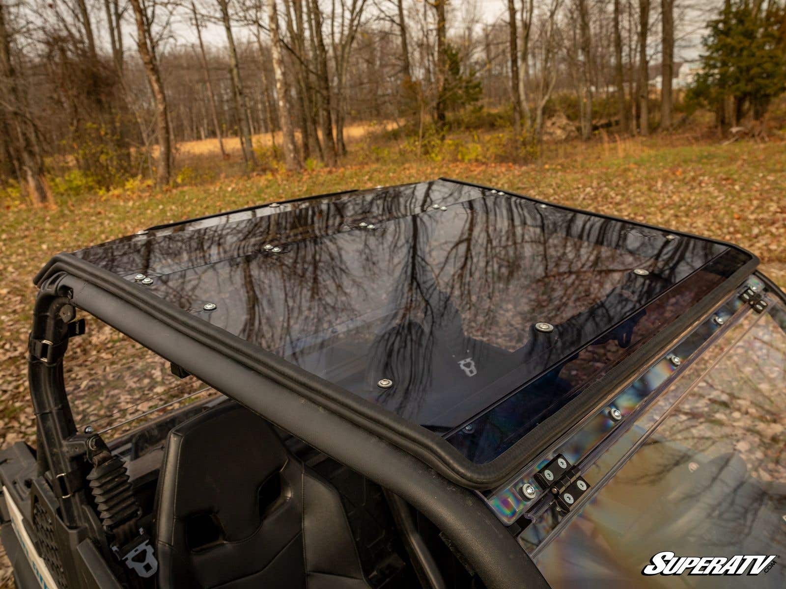 Photo of SuperATV Can-Am Maverick Trail Tinted Roof by SuperATV - Premium Roofs for UTVs / Side by Sides