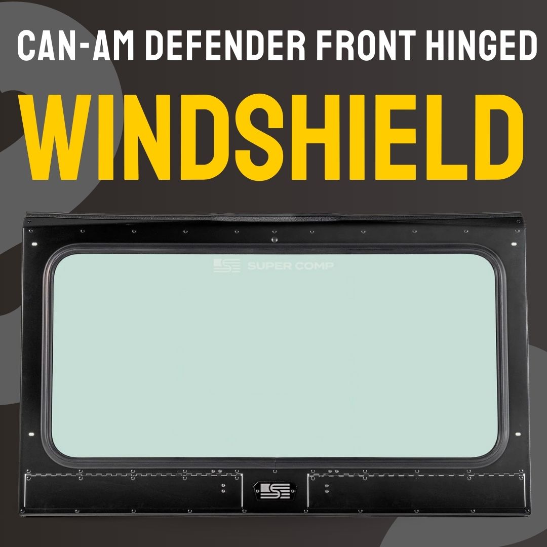 Can-Am Defender Front Hinged Windshield