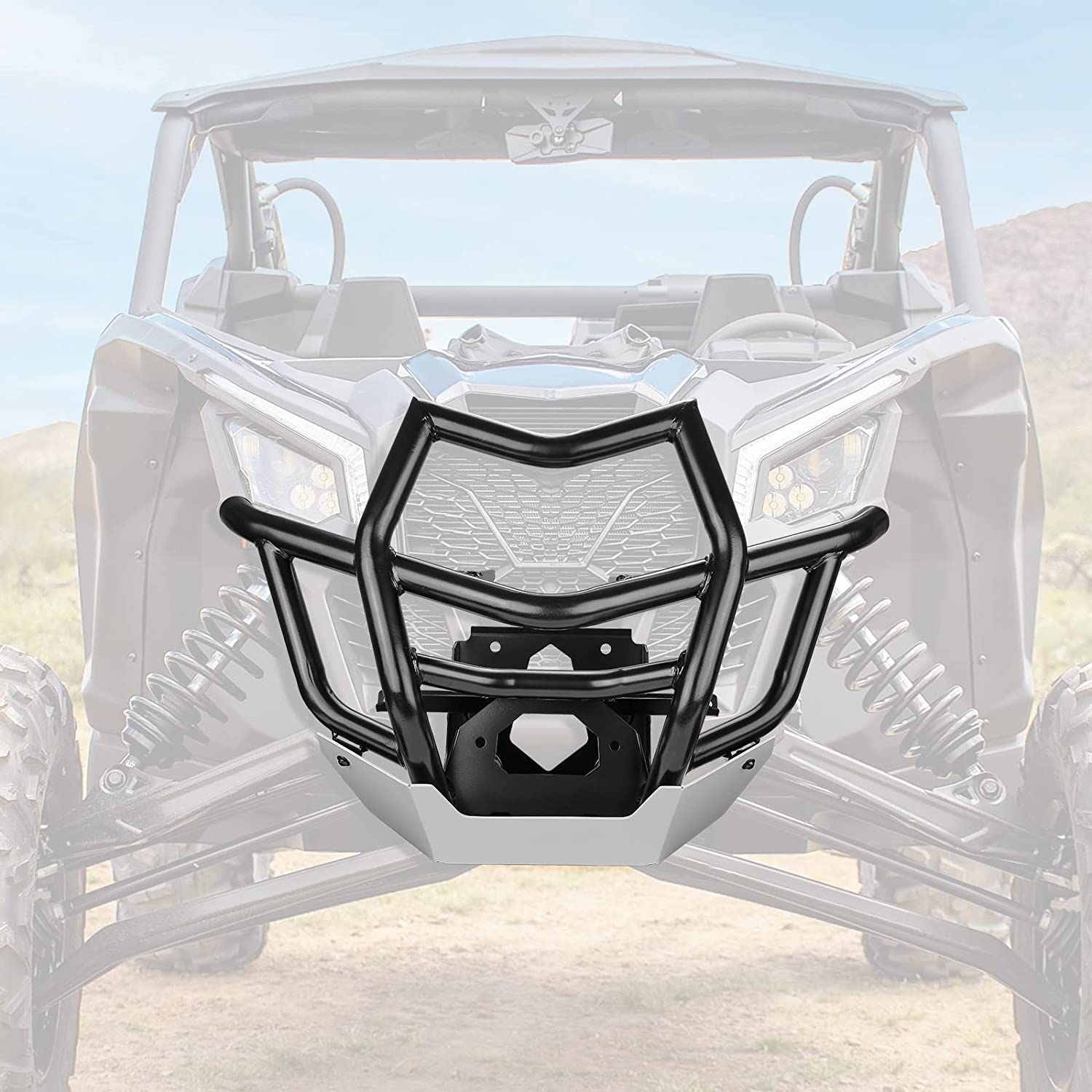 Photo of Front Bumpers & Mud Fender Flares for Can-Am Maverick X3 by Kemimoto - Premium for UTVs / Side by Sides