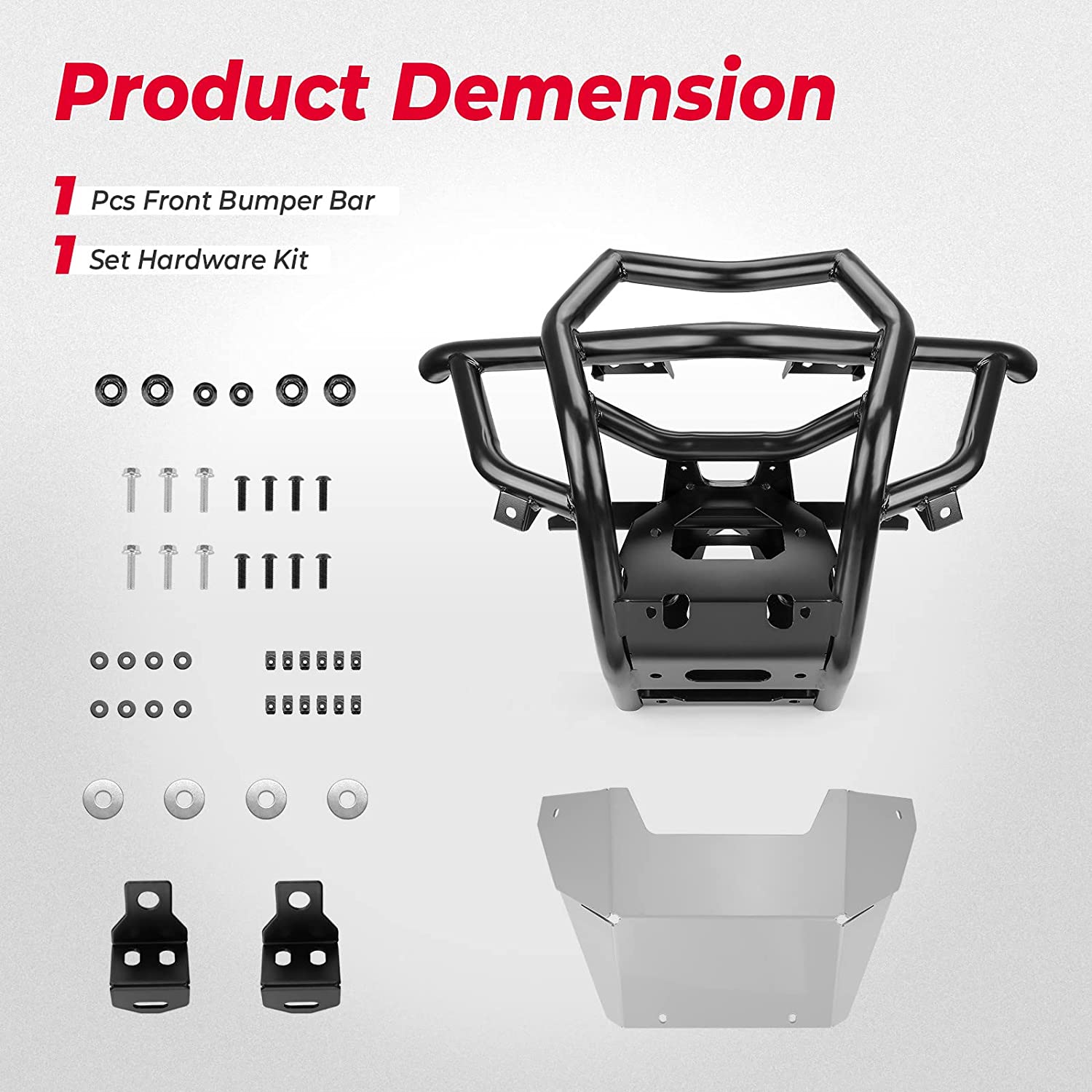 Photo of Front Bumpers & Mud Fender Flares for Can-Am Maverick X3 by Kemimoto - Premium for UTVs / Side by Sides