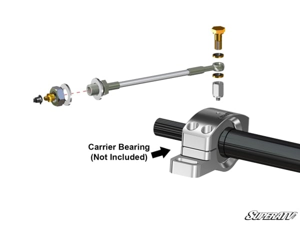 SuperATV Remote Grease Line For SuperATV Carrier Bearings