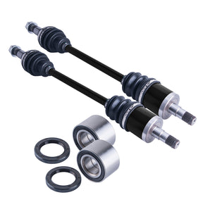 Can Am Commander 800 1000 Front Axles and Wheel Bearing Set 2011 - 2020 | 4XPRO - product view 1
