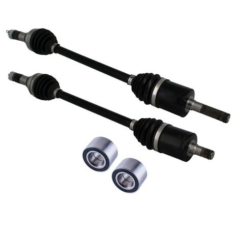 Can Am Defender Traxter HD5 HD8 HD10 Front Axles and Wheel Bearing Set 2018 - 2025 | 4XPRO - product view 1