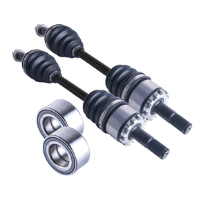 Kawasaki Prairie Brute Force 360 650 700 Front Axles and Wheel Bearing Set 2002-2013 - product view 1