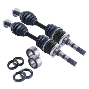 Kawasaki Bayou 300 400 Front Axles and Wheel Bearing Set  1989 - 2005 - product view 1